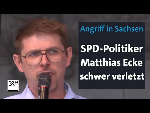 SPD-Europapolitiker Matthias Ecke bei Angriff schwer verletzt | BR24