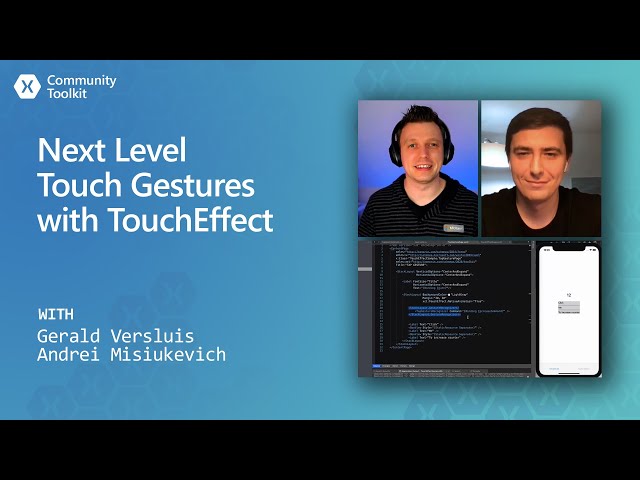 Next Level Touch Gestures with TouchEffect (Xamarin Community Toolkit)