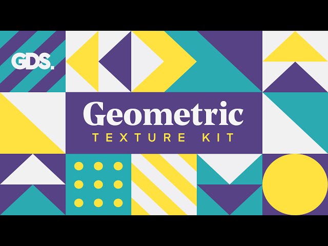 FREE Geometric Texture Kit  |  Illustrator & Affinity Designer Compatible