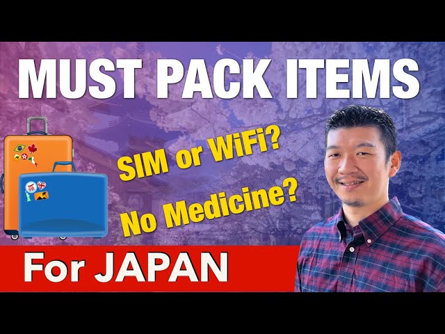 What to pack for Japan Travel and Preparation Tips | WiFi & Money