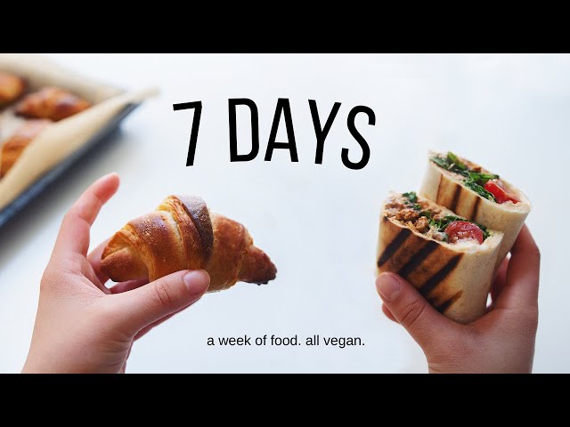Everything I Ate this Week (tasty, realistic vegan meals)