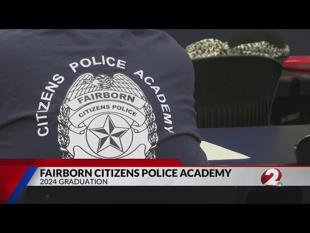 Fairborn residents graduate from Citizen's Police Academy