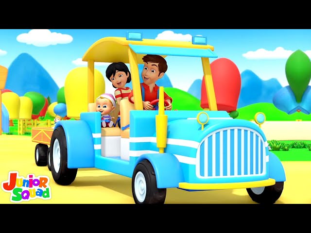 The Wheels On The Tractor Song, Nursery Rhyme & Kids Songs by Junior Squad