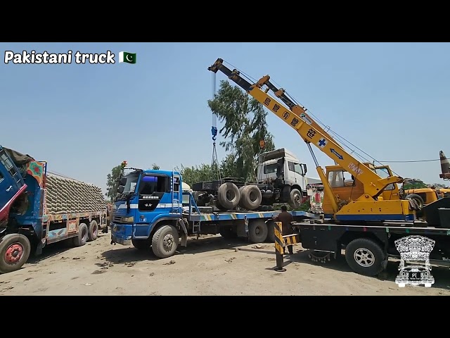 Heavy duty truck unloading full video | complete process