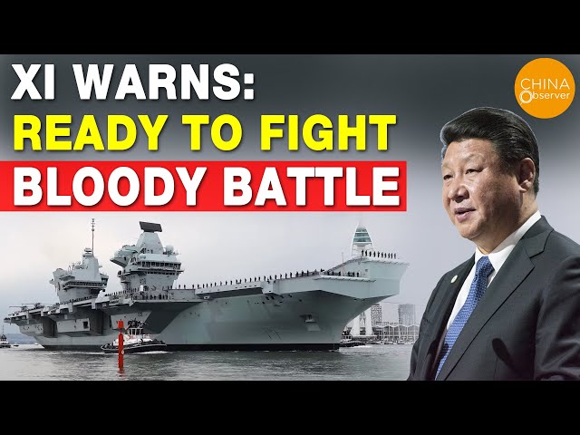 UK sends aircraft carrier to South China Sea, Xi warns: ready to fight a war, HMS Queen Elizabeth