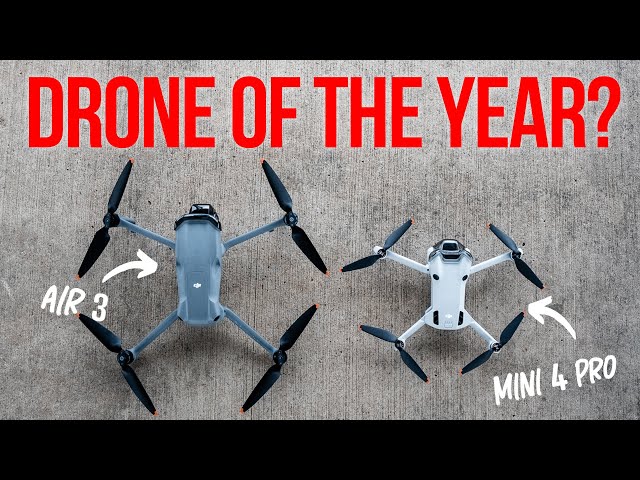 Find Your Perfect Drone: DJI Air 3 Or Mini 4 Pro?