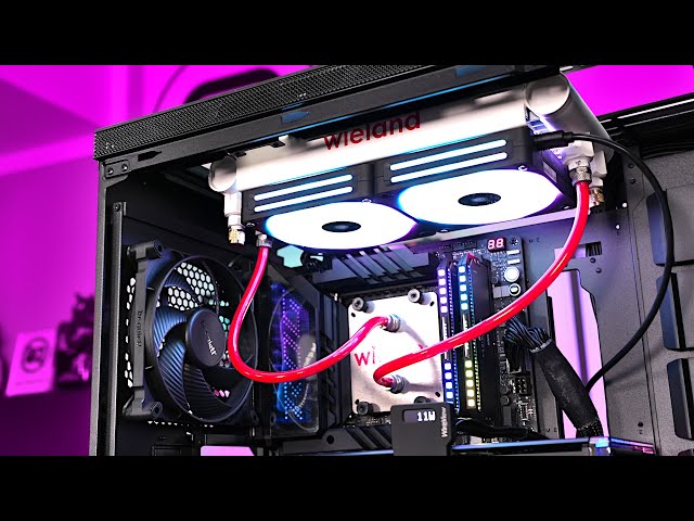 This Prototype AIO works without Pump and is Amazingly Quiet