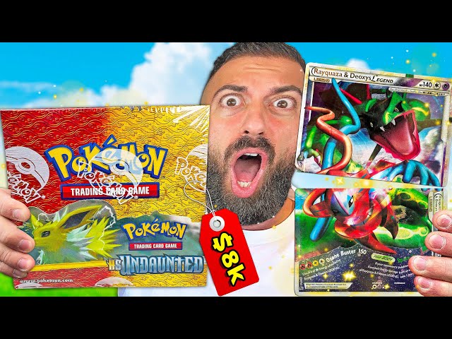 Attempting To Pull Both Pieces of The Legendary $3,000 Rayquaza