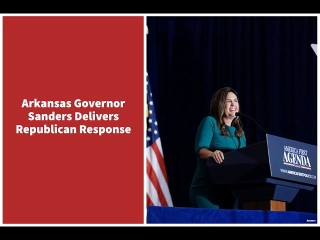 Arkansas Governor Sanders Delivers Republican Response | VOA News