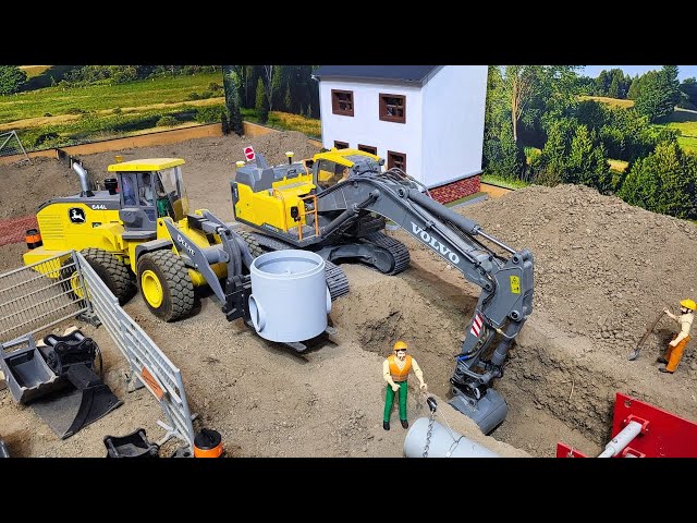 New Water Pipe Installation RC Scale Models 1:14
