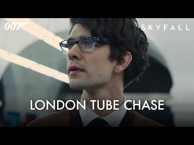 SKYFALL | Tube Chase – Daniel Craig, Javier Bardem, Ben Whishaw | James Bond