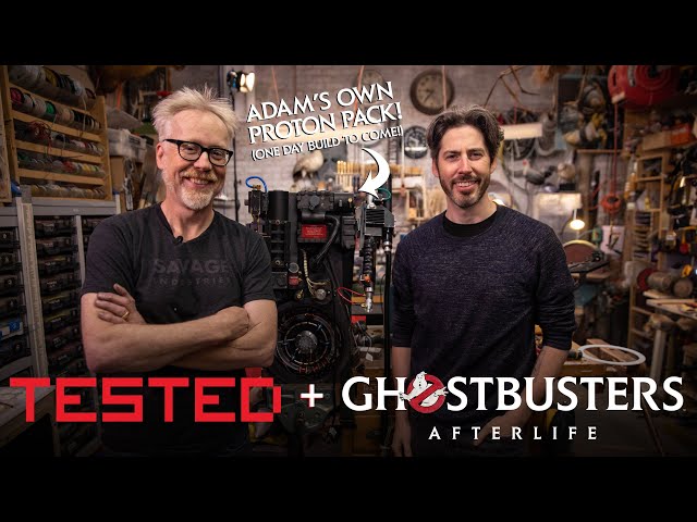 Announcing Adam Savage Behind the Scenes of Ghostbusters: Afterlife!