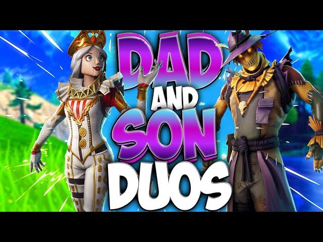DADDY CLUTCHES IT.  OMEGALUL. Dad And Son Duos In Fortnite Battle Royale