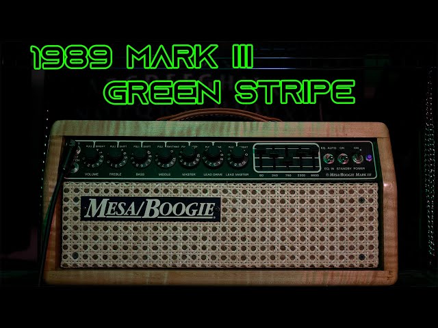 Mesa Boogie Mark III Green Stripe