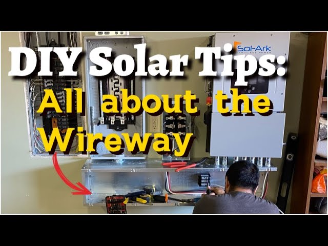 All about Wireways for Solar Installs