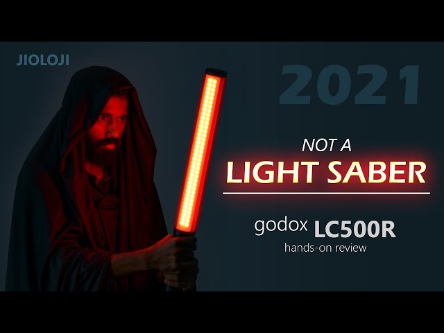 Godox LED Light stick | LC500R Unbox Review | Lightsaber RGB Light | JIOLOJI