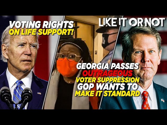 🚨Georgia Passes OUTRAGEOUS Voter Suppression Law, Rep  Park Cannon Arrested for KNOCKING