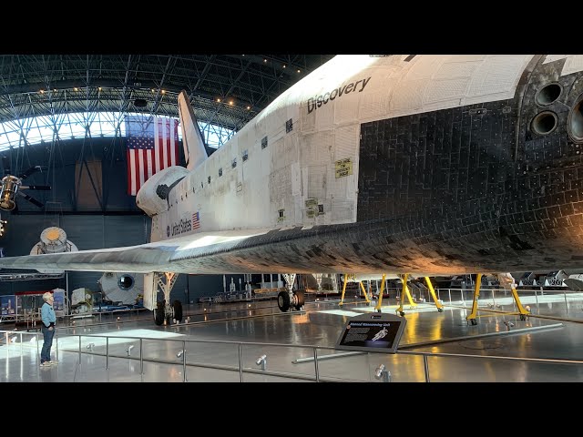 Adam Savage Examines the Space Shuttle Discovery!