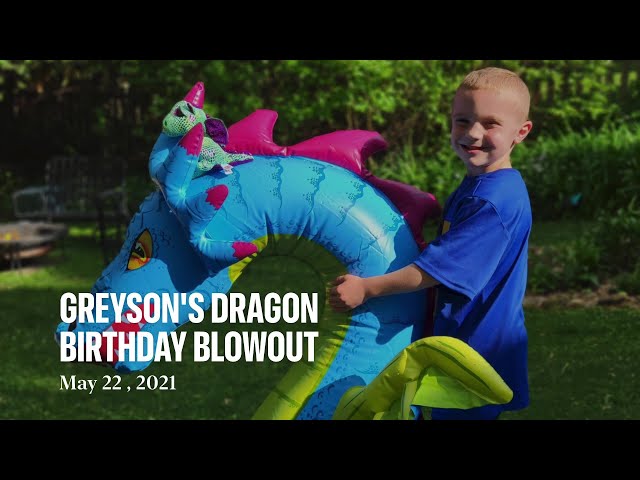 Greyson's Dragon Birthday Blowout