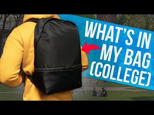 What's In My College Bag Ep. 7 - Vessel Skyline Backpack Review