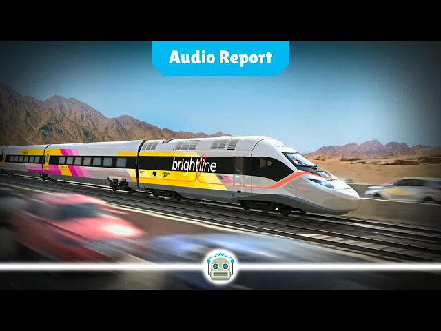 High-Speed Bullet Train to Connect Las Vegas and Southern California by 2028...
