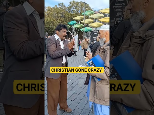 Christian Got CRAZY When He saw Muslim