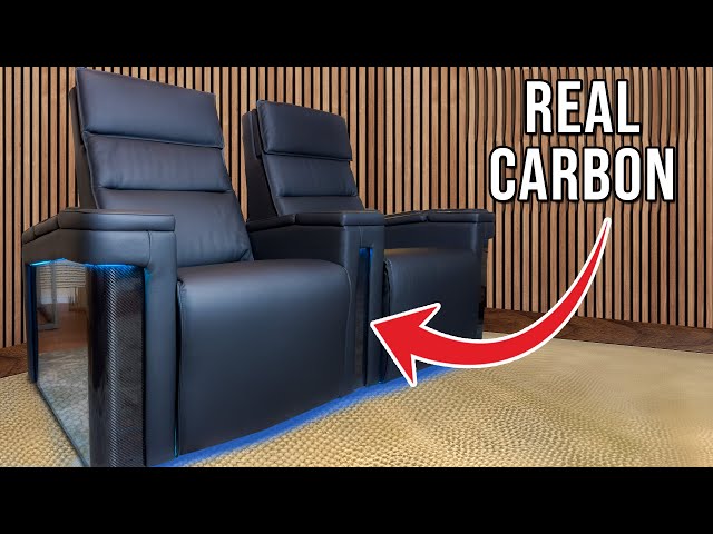 Valencia Monza Carbon Fiber Theater Seating Review [Unboxing]