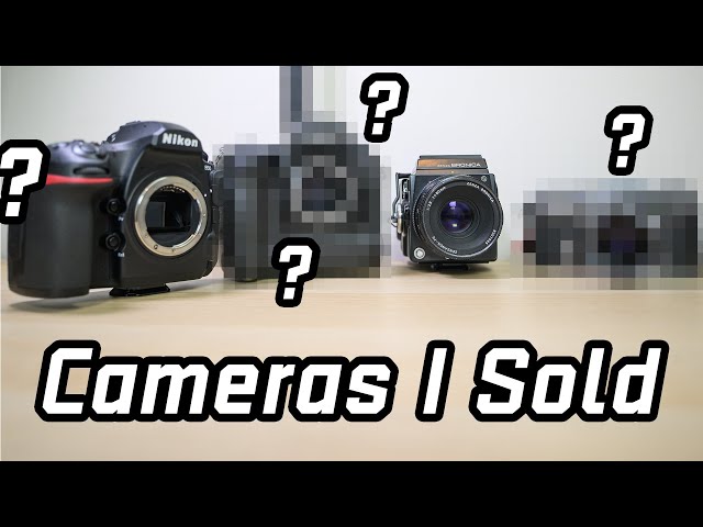 Cameras I sold