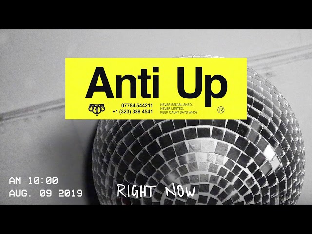 Anti Up - Right Now (Official Audio)