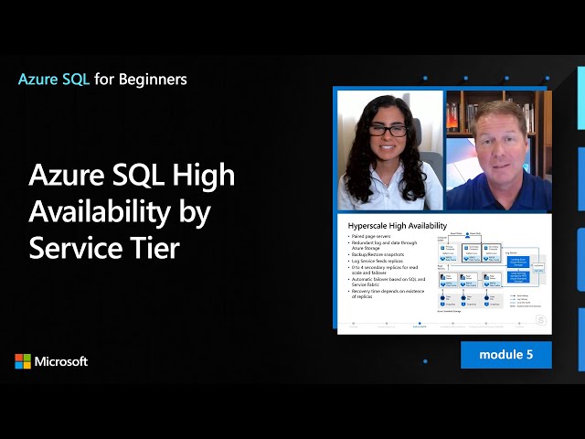 Azure SQL High Availability by Service Tier | Azure SQL for beginners (Ep. 48)