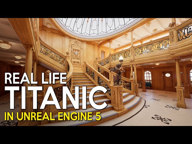 Titanic Project 401 in 4K | New Photorealistic Exploration Demo in Unreal Engine 5.3 RTX 4090
