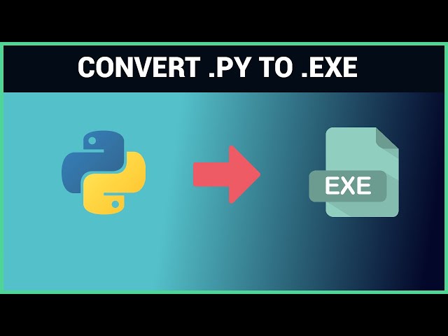 Convert Python Files To EXE using PyInstaller | PyGame Tutorial