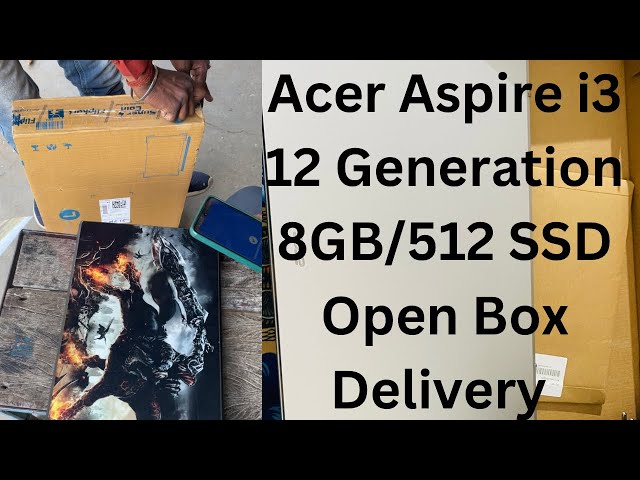 Acer Aspire i3 12 Generation (8GB/512 SSD/ Windows 11 Home) A315-59 Notebook #Open Box Delivery.