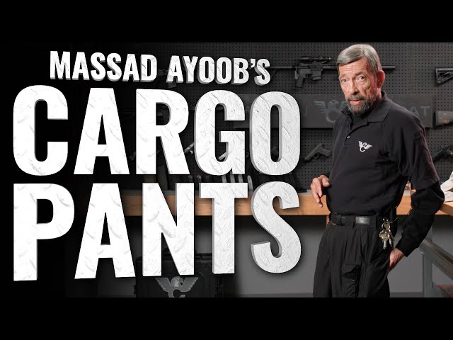Massad Ayoob's Practical Cargo Pants. Unloading Every Day Carry Pants Pockets - Critical Mas Ep78