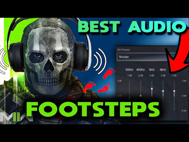 3D Pulse Best EQ Preset for Footsteps Audio Modern Warfare 2 Warzone 2.0
