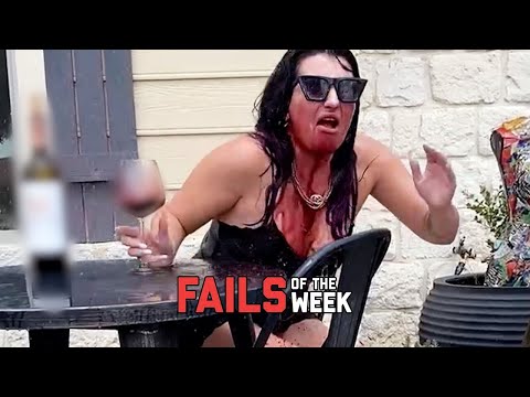 TikTok Wine Challenge Gone Wrong - Fails of the Week