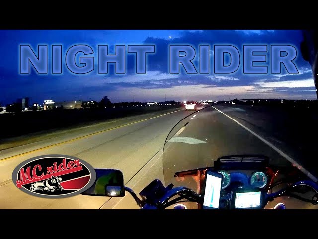Watch this before you ride a motorcycle at night
