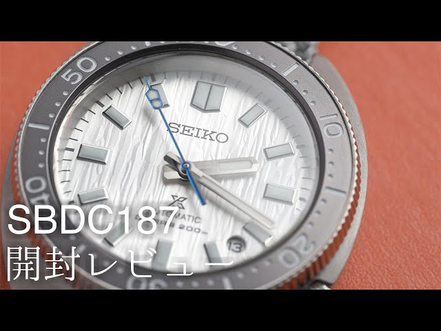 SEIKO SBDC187開封レビュー 110周年記念限定モデル | SEIKO SPB333 UNBOXING