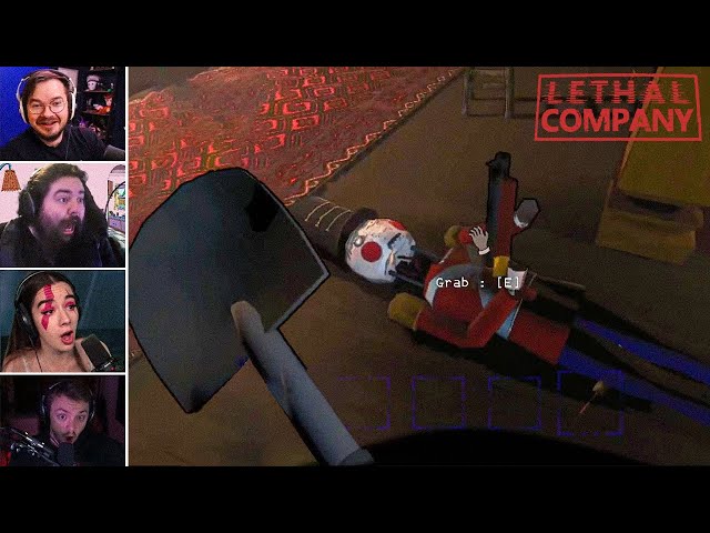 Lethal Company, Top Twitch Jumpscares Compilation Part 29 (Horror Games)