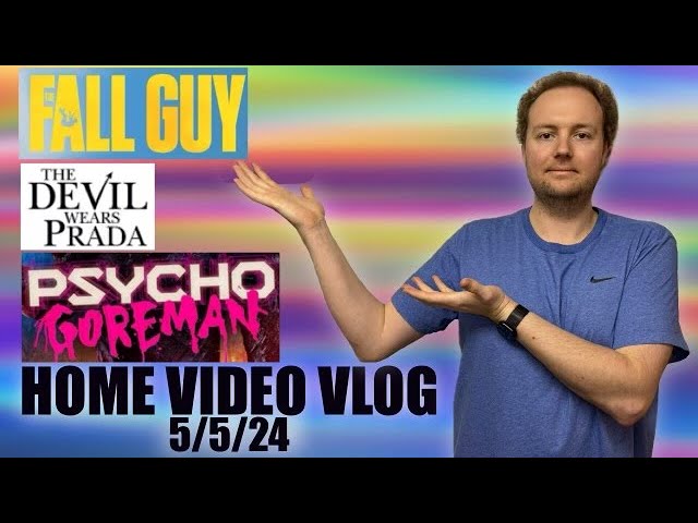 Home Video Vlog 5/5/24 What I watched This Week and Whats Next!