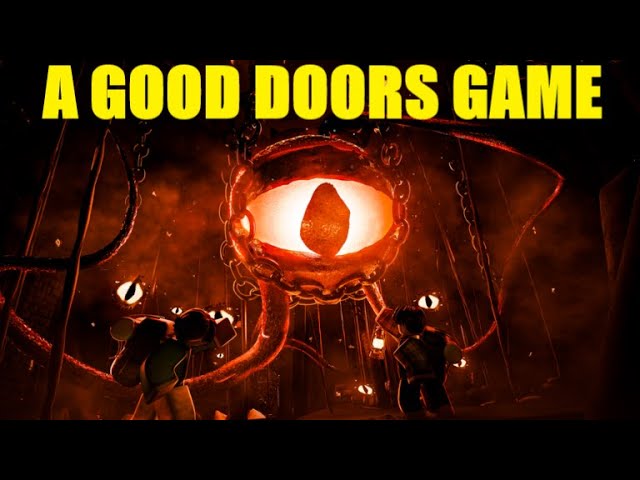 A GOOD DOORS GAME!!! ROBLOX Haunt