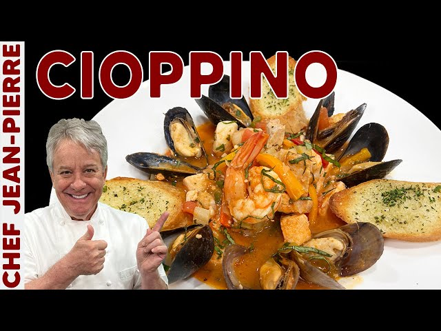 A Seafood Lover's Dream (Cioppino) | Chef Jean-Pierre