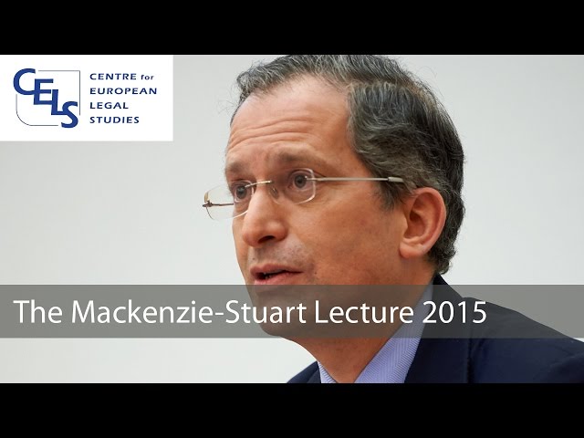 Facing Legal Challenges in US - EU Relations: 2015 Mackenzie-Stuart Lecture