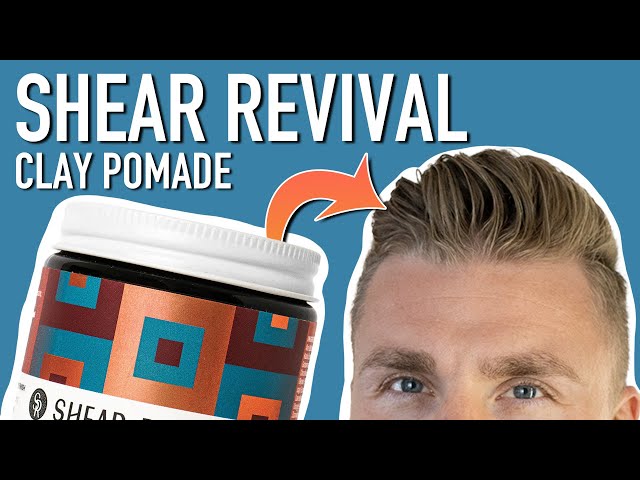 Shear Revival: American Gardens Clay Pomade ● HAARSTYLING PRODUKTTEST