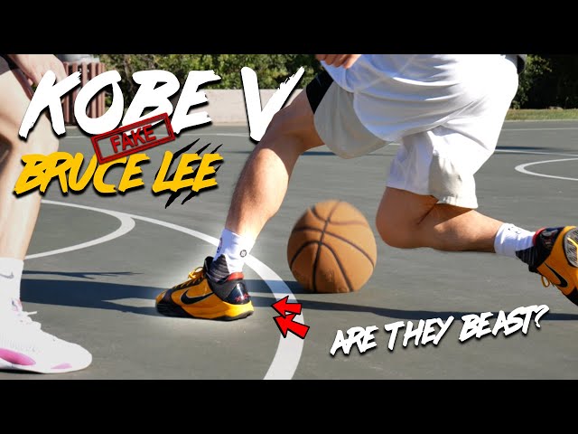 Playing Basketball In Fake Kobe 5 Bruce Lee's : Performance Review