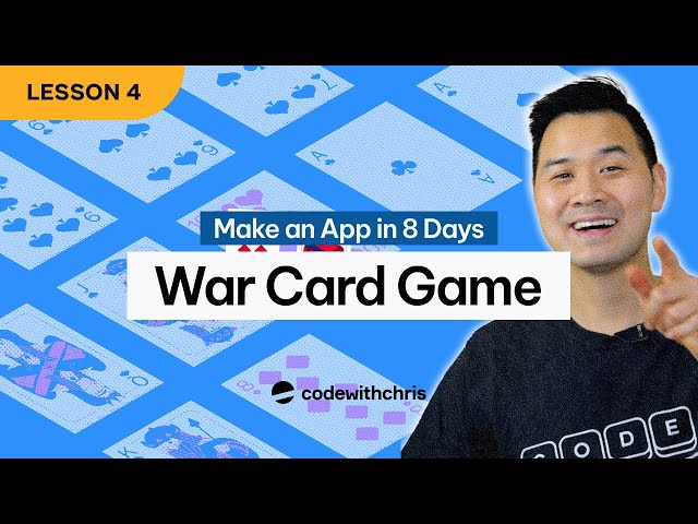 Starting The War Card Game App - Lesson 4 (2024 / SwiftUI)