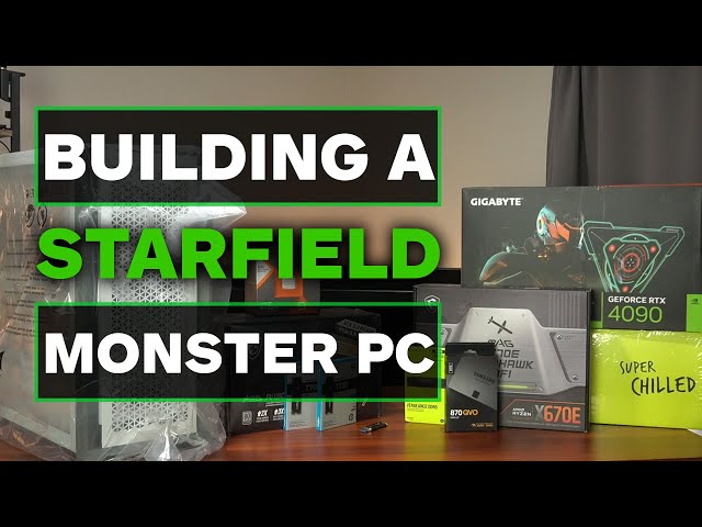 Building a Starfield Monster PC (AMD 7950X3D, Nvidia 4090)