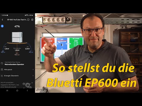 Bluetti EP600 und B500 ESS Heimenergiespeicher mit Offgrid Funktion echte Nulleinspeisung (Guerilla PV)