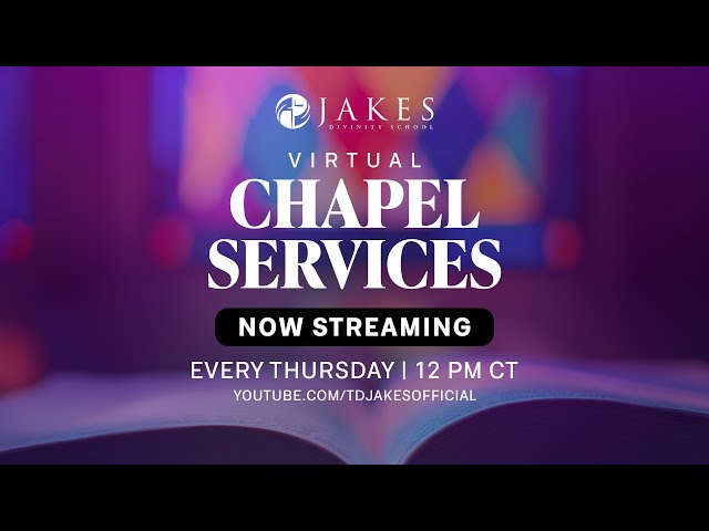 Join us for JDS Chapel Service with Elder Christie Dobbins! [Thursday, April 11, 2024]