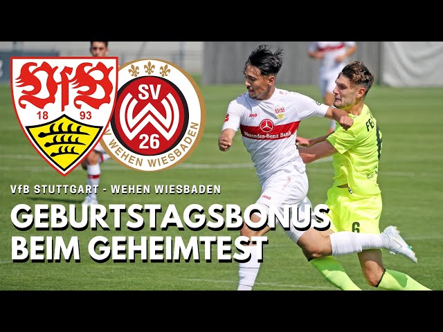 VfB Stuttgart gegen SV Wehen Wiesbaden - Geburtstagsbonus beim Geheimtest